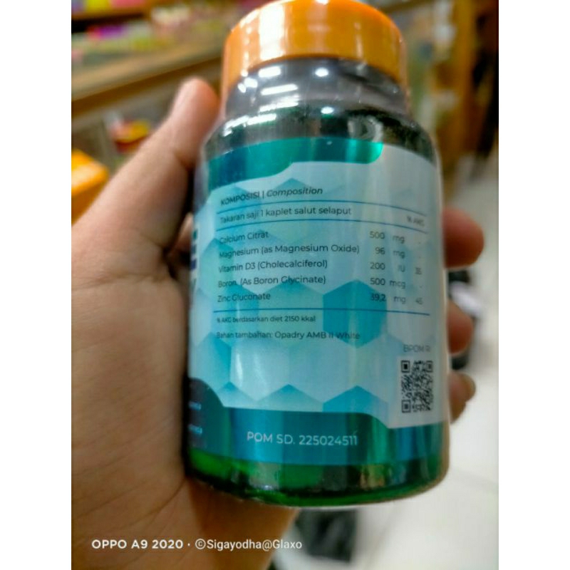 Jual Vitamin Tulang Inavitamax Bone Healthy Terapi Peninggi Badan ...
