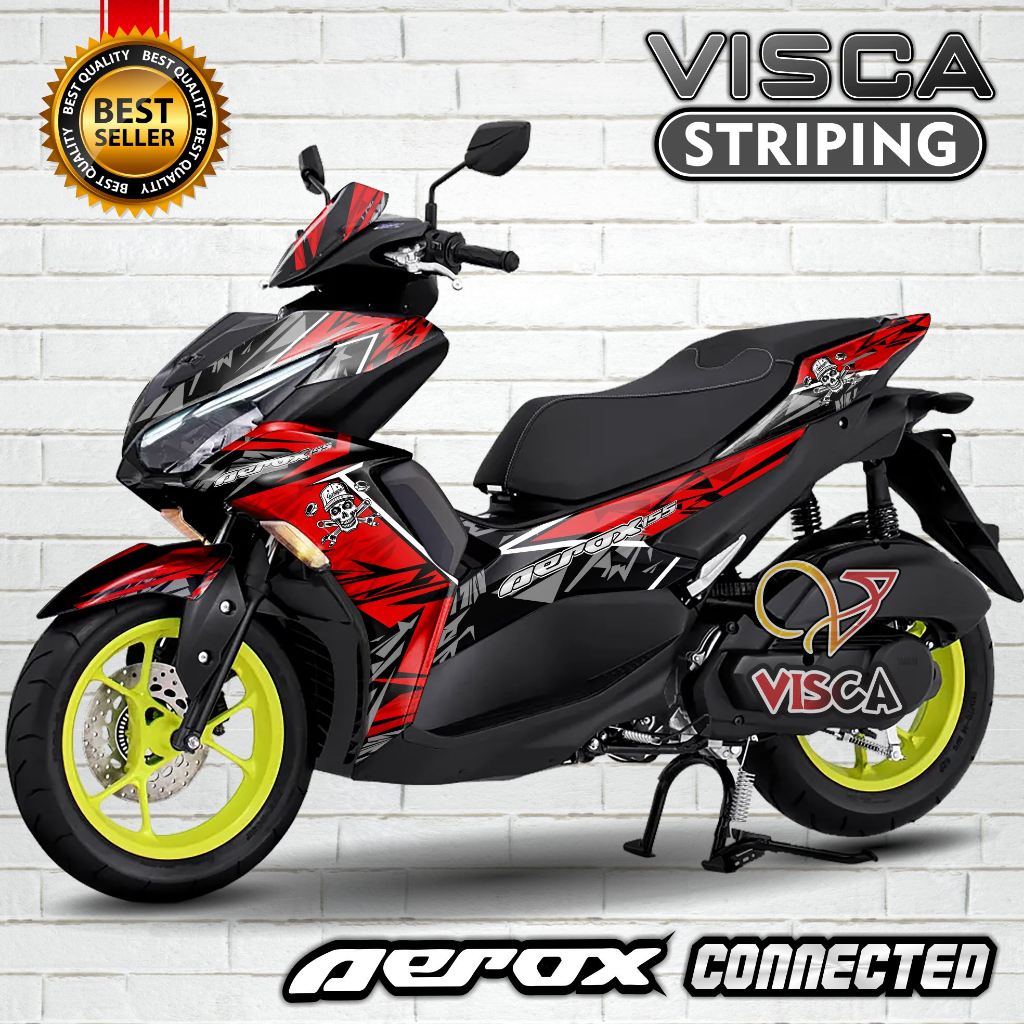 Jual Decal Aerox Connected Full Body Stiker Aerox