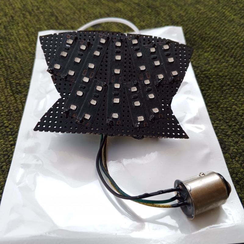 Jual Lampu led rem runing 8 mode beat fi old 2012 2013 2014 2015 ...