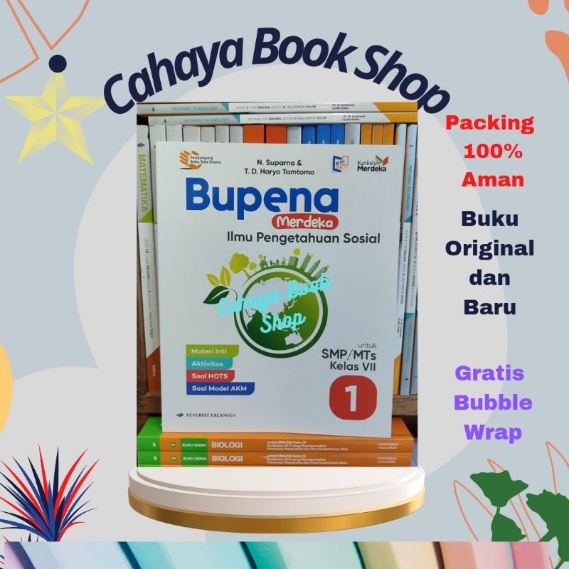 Jual Buku Bupena Merdeka IPS Kelas 7,8,9 SMP/MTs Kurikulum Merdeka ...