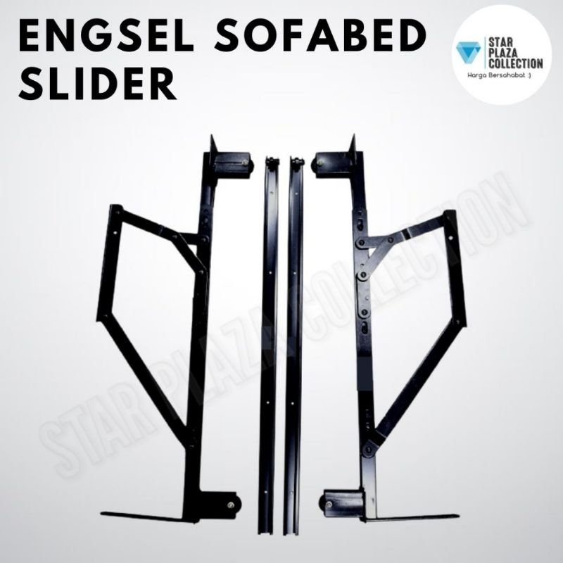 Jual Engsel Mekanik Sofabed Recliner Sliding / Engsel Reklening Sofa ...
