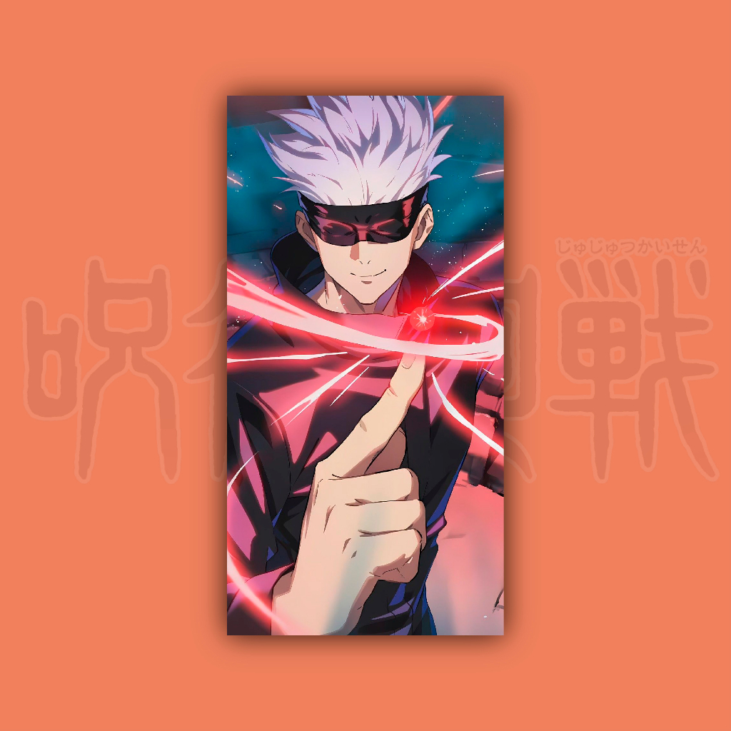 Jual Poster Gojo Satoru Anime Jujutsu Kaisen Hiasan Dinding Kayu 10 x ...