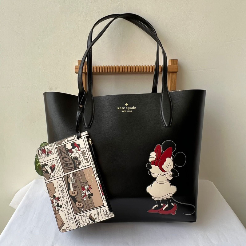 Jual tas tote bag kate spade new york 5 WARNA READY - Hitam