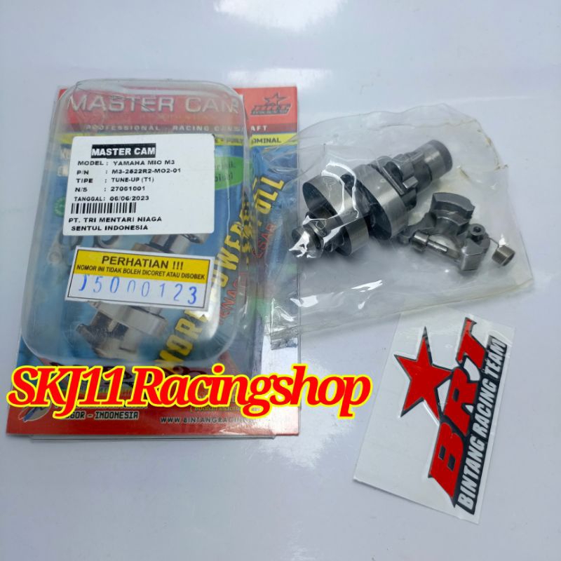 Jual Noken As Master Cam BRT T1 T2 Mio m3 Soul GT 125 FINO FI Injeksi ...