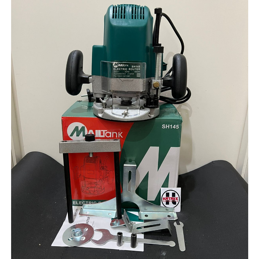 Jual MAILTANK Mesin Router SH145 12mm Profil Kayu BESAR Wood Trimmer ...