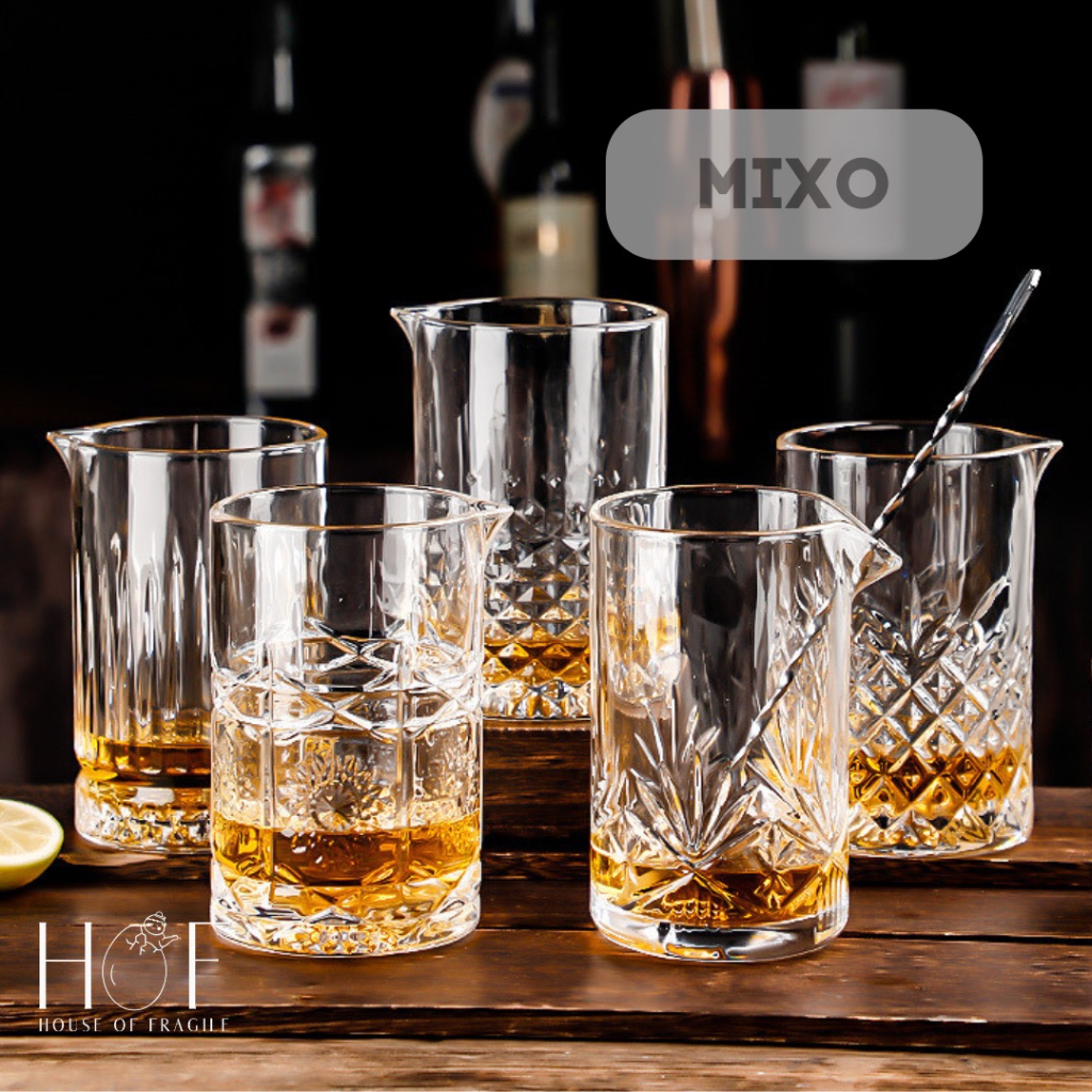 Jual HOF MIXO Cocktail Mixing Glass - Aesthetic Gelas Pitcher Bar ...