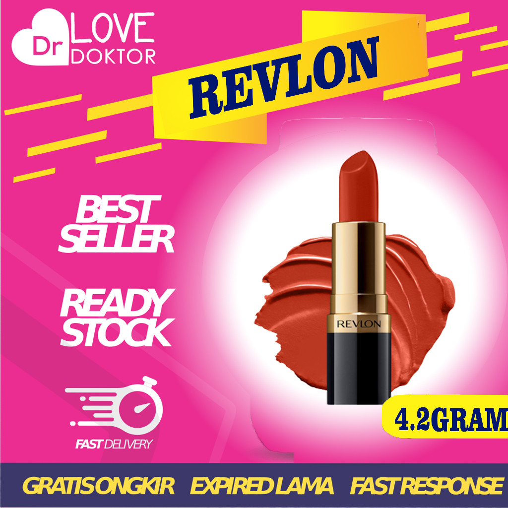 Jual Revlon Super Lustrous Lipstick Lipstik Dapat Melembabkan Bibir 131ginger Rose 42 Gram 1810