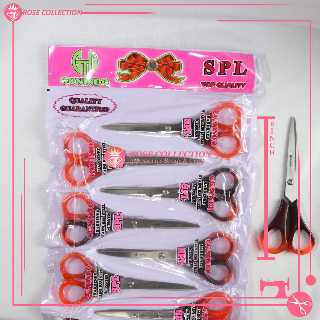 Jual Gunting / Gunting Kertas / Guting SPL 6 Inch | Shopee Indonesia