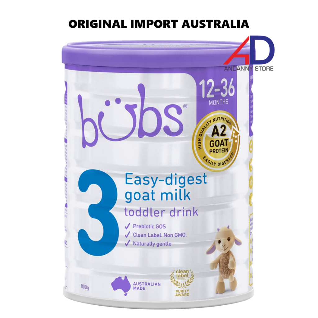 bubs Easy-digest Goat Milk 3 12-36ヶ月用 bubs Easy-digest Goat Milk 3 12-36ヶ月 3缶