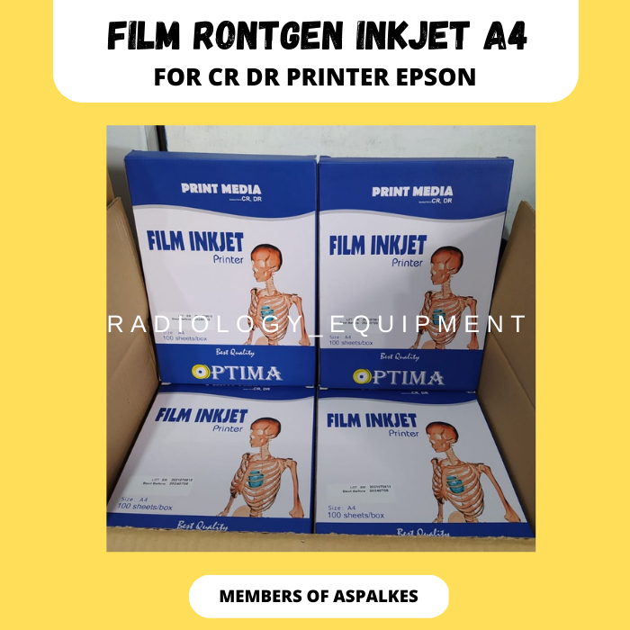 Jual FILM INJET INKJET RONTGEN RONSEN UKURAN A4 | Shopee Indonesia