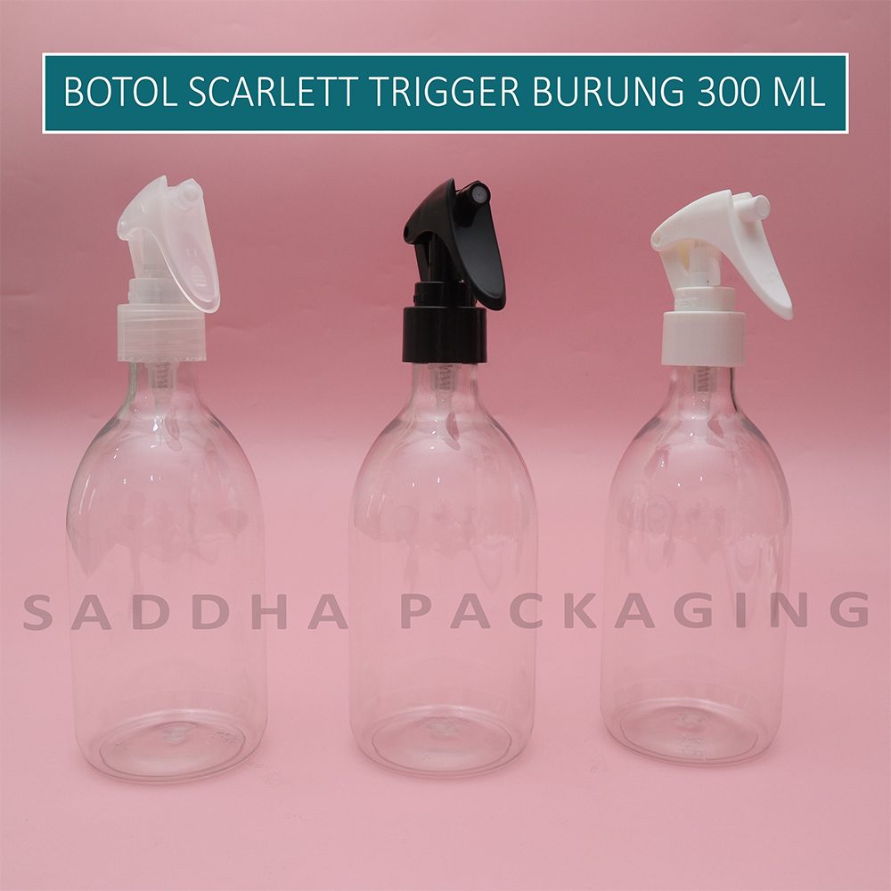 Jual Botol Scarlett 300ml Trigger Burung / BOTOL Sprayer 300 ml Refill ...