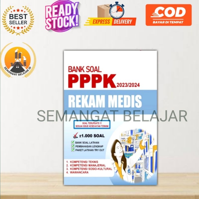 Jual BUKU PPPK REKAM MEDIS 20232024 TERBARU Shopee Indonesia