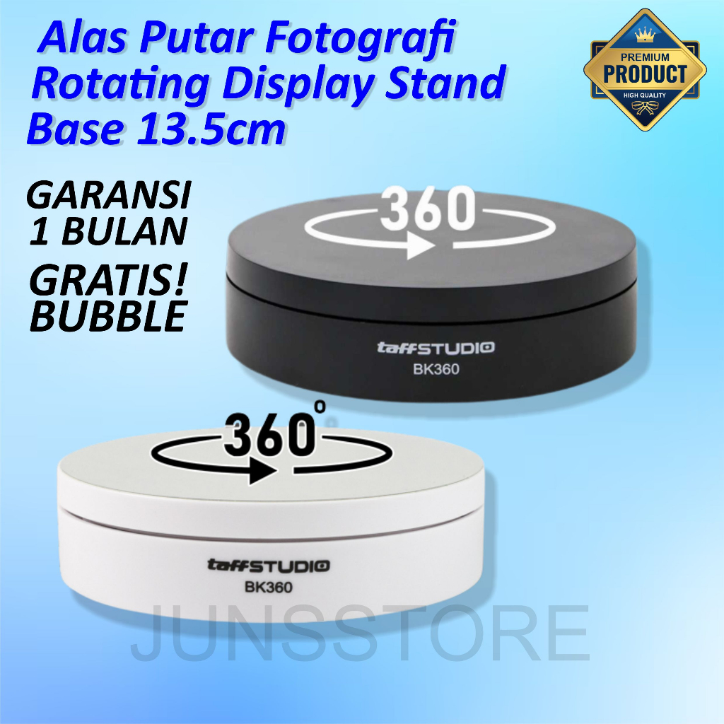 Jual TaffSTUDIO Alas Putar Fotografi Rotating Display Stand Base 13.5cm ...