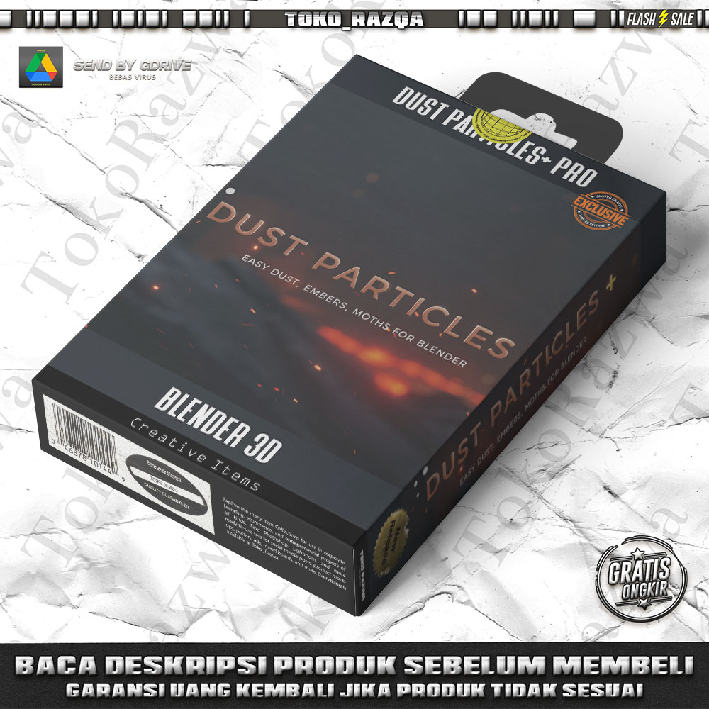 Jual 260923 - Dust Particles+ Pro - Blender 3D | Shopee Indonesia