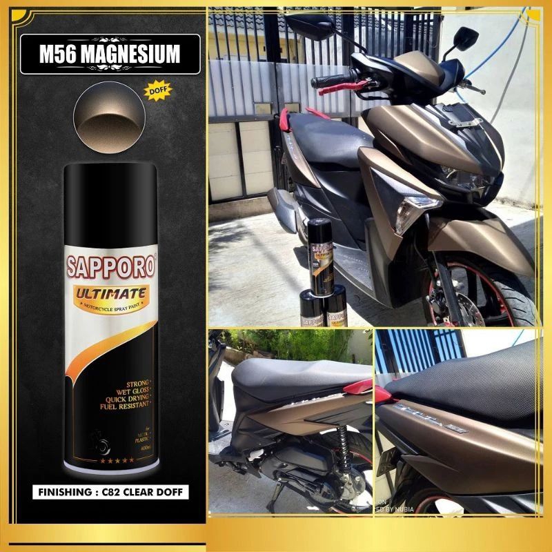 Jual Sapporo Ultimate M56 Magnesium Cat Semprot Velg Body Motor Spray Shopee Indonesia 0954