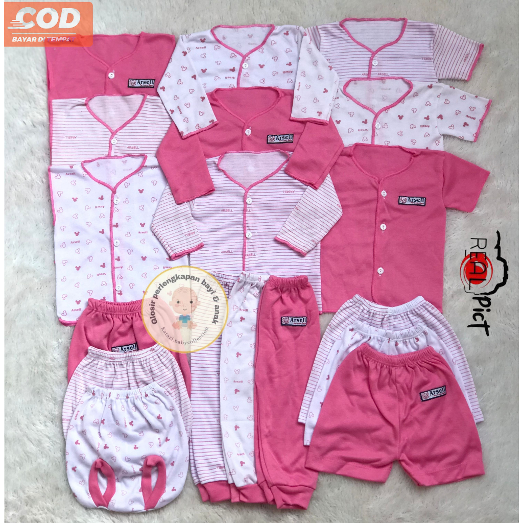 Jual Paket Perlengkapan Melahirkan 18pcs Baju Celana Bayi Baru Lahir ...