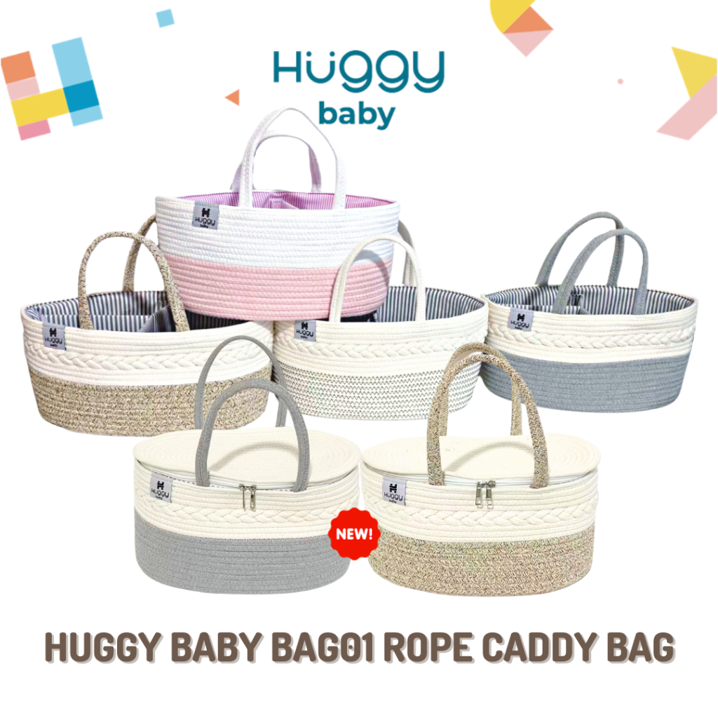 Jual Huggy Baby BAG01 Rope Caddy Bag | Diaper Bag Organizer Bag Tas ...