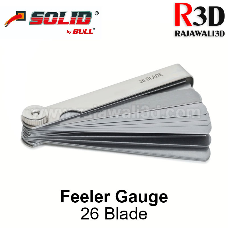 Jual Puller Gauge Feeler Gauge Alat Stel Klep Busi 26 Sheet SOLID