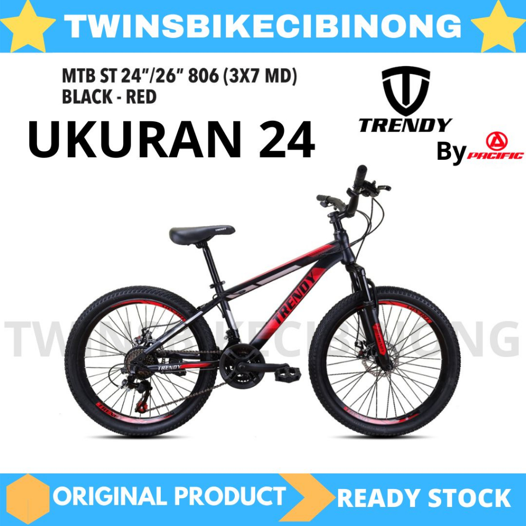 Jual Sepeda Gunung Mtb 24 Atlantis 730 760 735 New Disc Brake 21speed