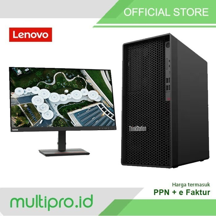 Jual Workstation Lenovo Thinkstation P360 i9-12900K 32GB 1TBSSD A4000 ...