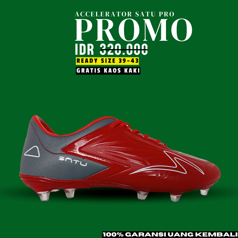 Jual Sepatu Bola Terbaru Grade Original Specs Accelerator Satu Pro In