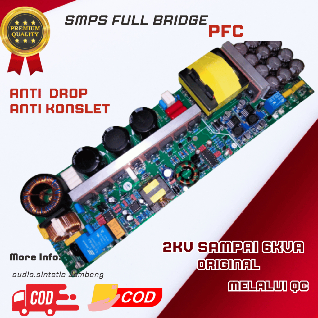 Jual Smps Fullbridge Pfc Anti Dropp Tegangan 2kva Sampai 6kva Full