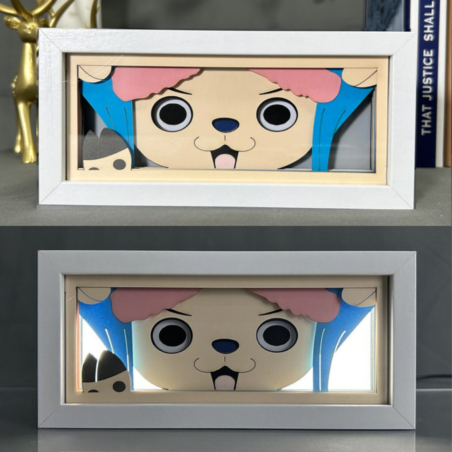 Jual 3D Anime Lightbox One Piece Art lampu LED dekorasi kamar | Shopee ...