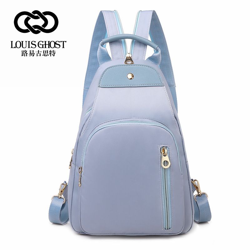 LC Lauren Conrad Kate Flap Backpack Blue