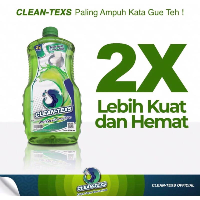 Jual Cleantex Clean Text Pembersih Kerak Membandel Pembersih Kamar Mandi Shopee Indonesia 6077