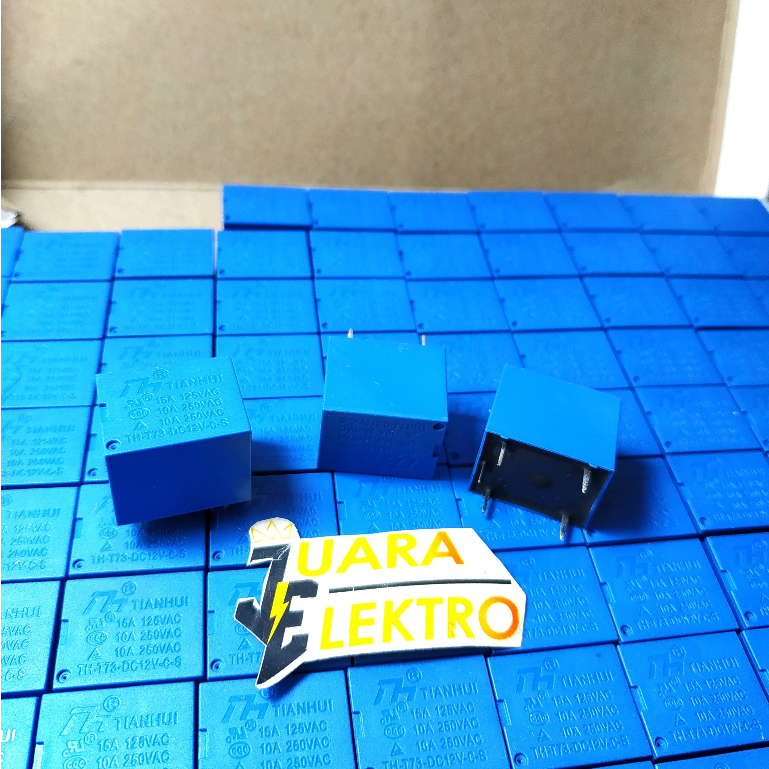 Jual Relay 12V 5 PIN / Kaki | Rilay 12 Volt Pemutus Arus Listrik ...