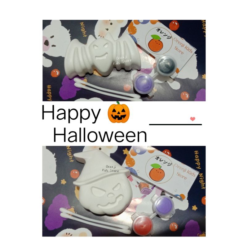 awan halloween lukis