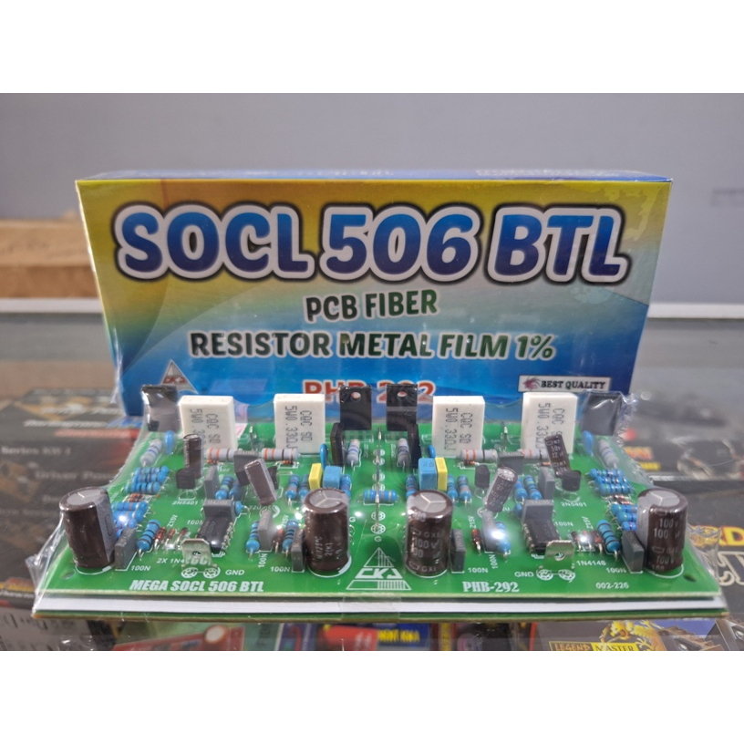 Jual POWER DRIVER KIT SOCL 506 500W SUPER OCL MEGA OCL BTL LOW MID PHB