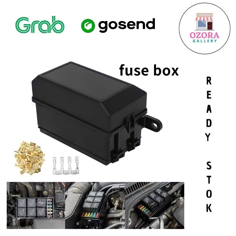 Auto Car Relay Holder Box Socket 6 Relay 5 | Cuotas sin interés