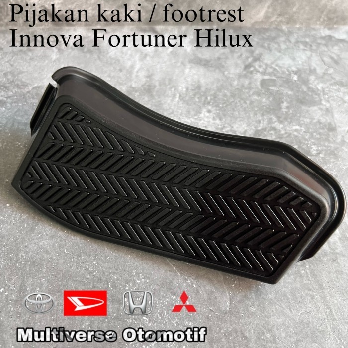 Jual Pijakan kaki footrest footstep innova fortuner hilux original ...