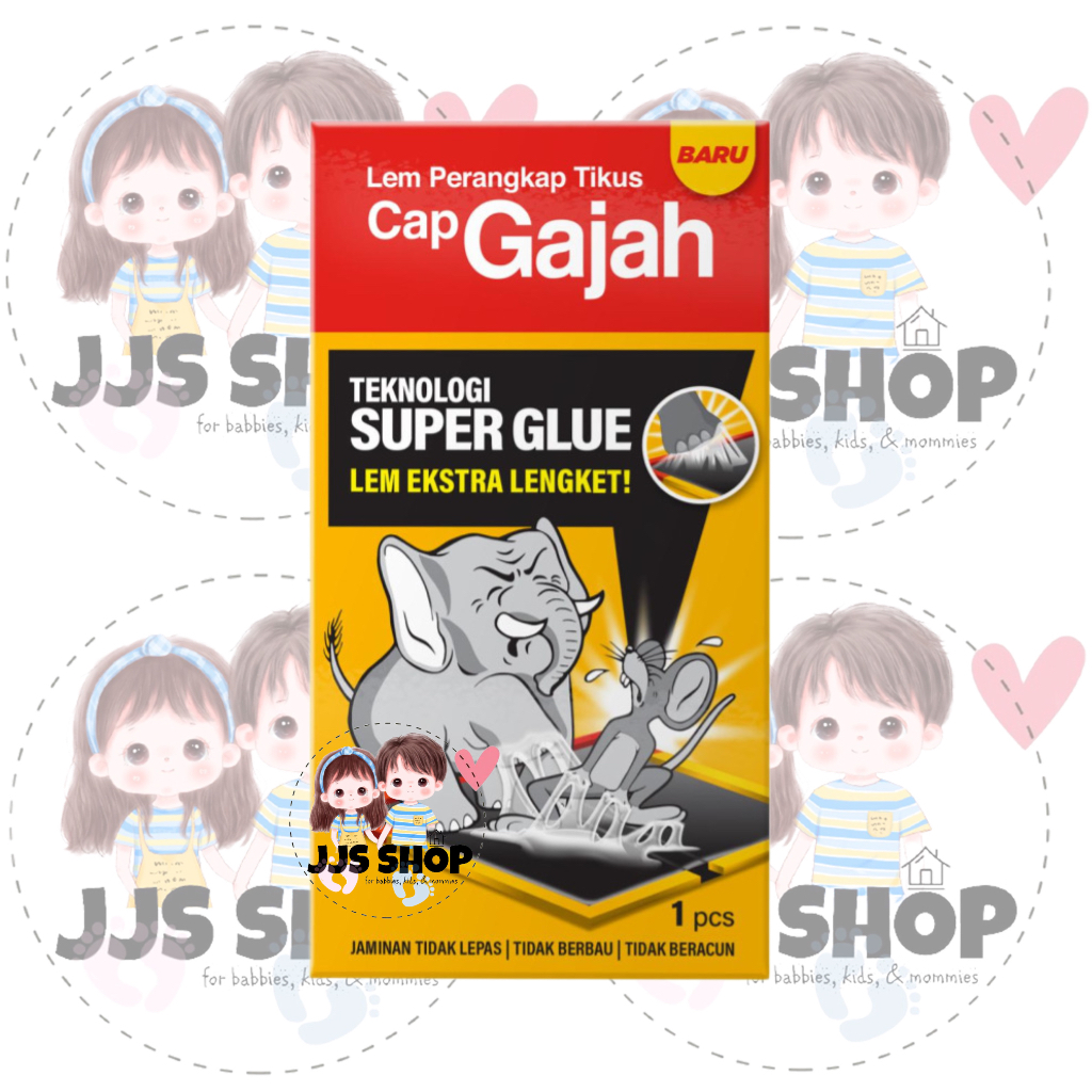 Jual LEM TIKUS PAPAN CAP GAJAH TRAP CAP PERANGKAP JEBAKAN TIKUS 70GR Shopee Indonesia