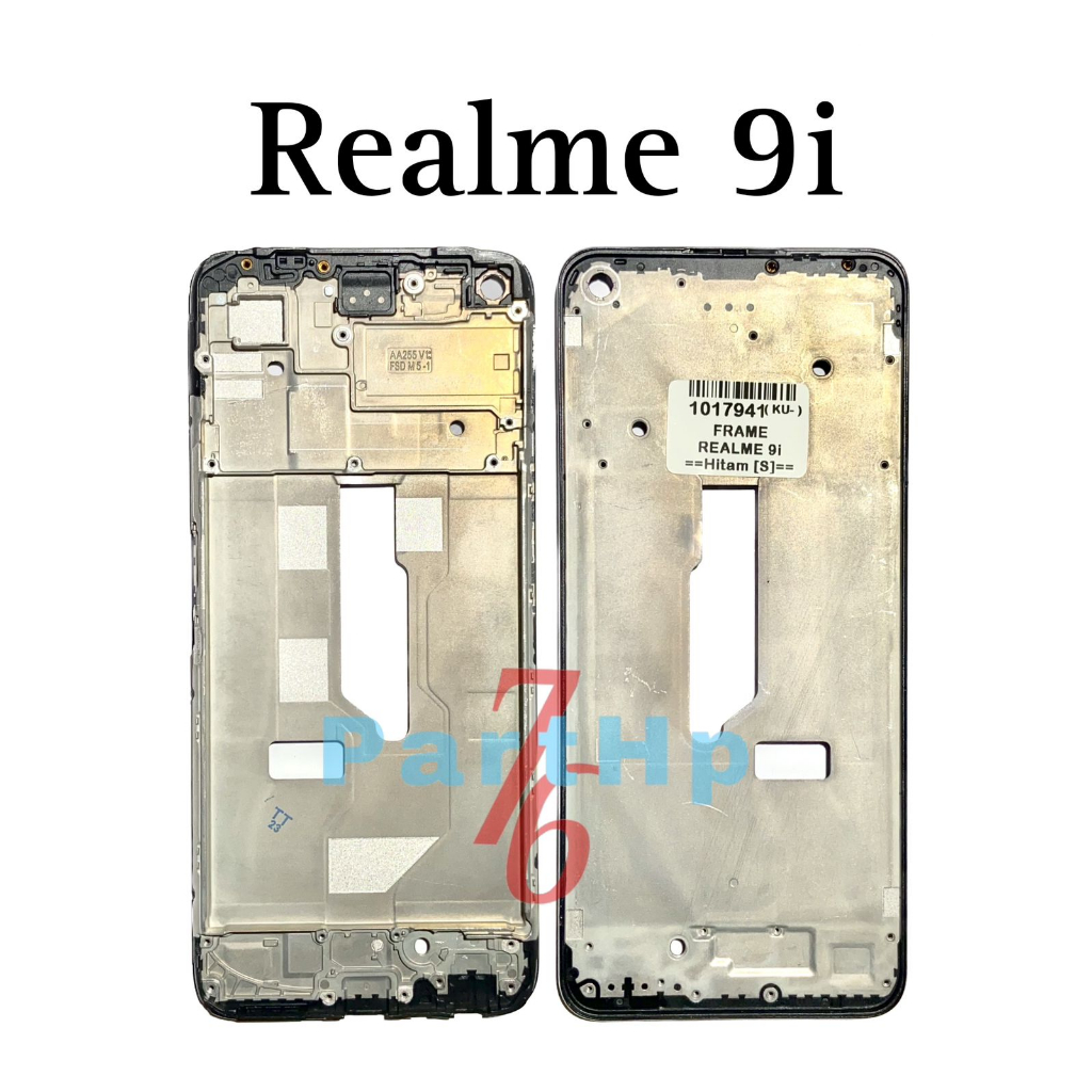 Jual Frame Bezel Tulang Tengah Realme 9i / RMX3491 - Dudukan Mesin ...