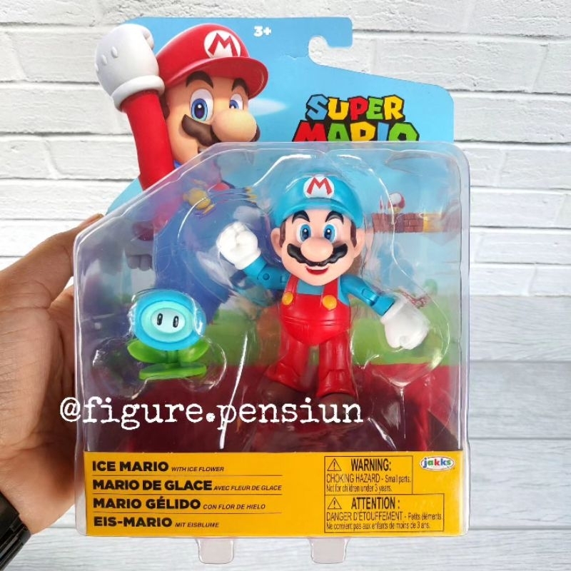 Jual JAKKS PACIFIC ICE MARIO SUPER MARIO BROS 4 inch ORIGINAL ACTION ...