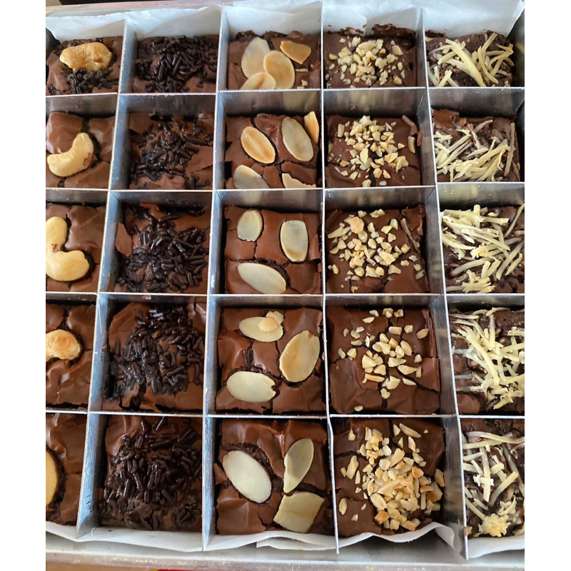 Jual brownies panggang ukuran loyang 20x20 Shopee Indonesia
