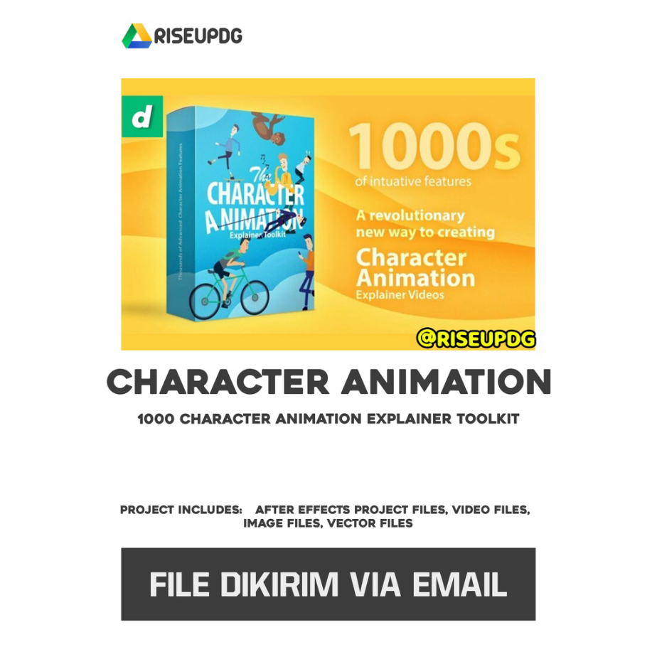 Jual 1000 Character Animation Explainer Toolkit | Shopee Indonesia