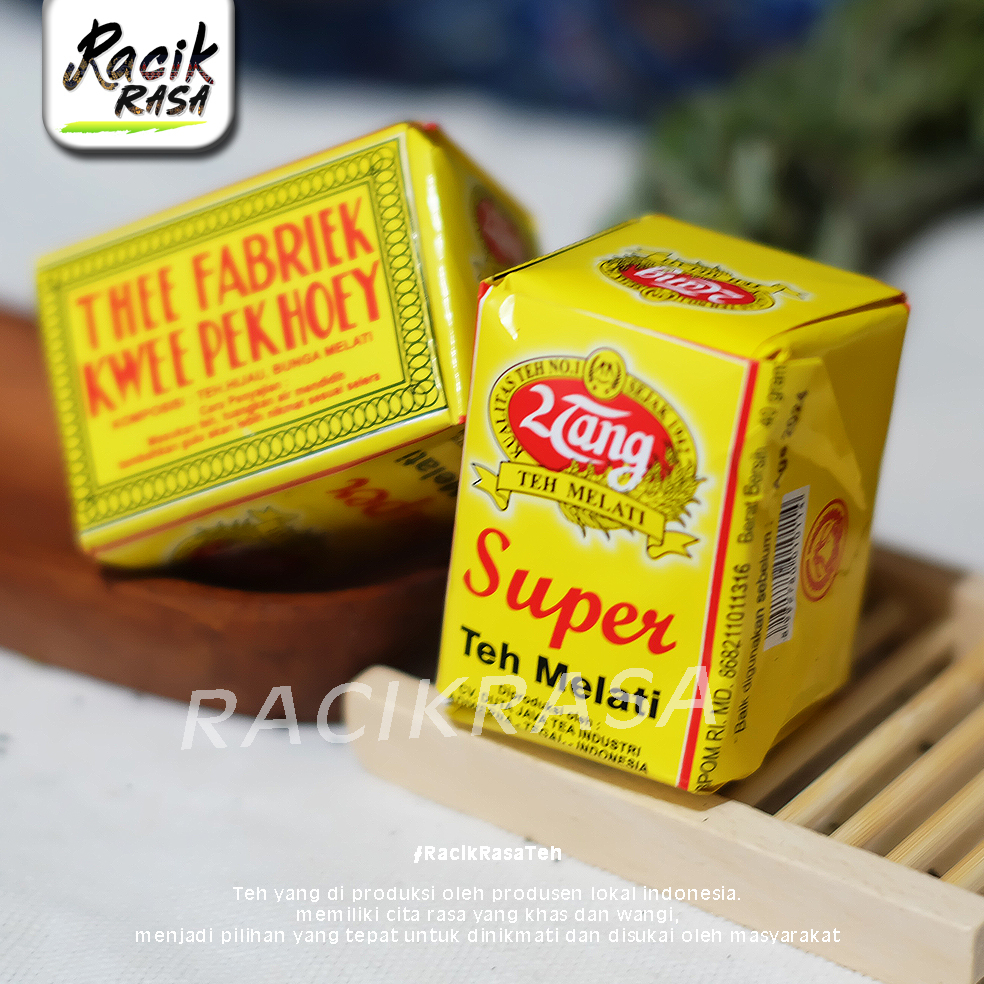 Jual RACIK RASA | [ ECERAN ] TEH 2 TANG SUPER MELATI KUNING 40 GRAM ...