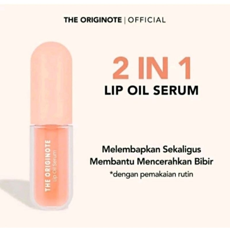 Jual The Originote Lip Oil Serum Lip Treatment Serum Bibir Melembabkan Shopee Indonesia 8631