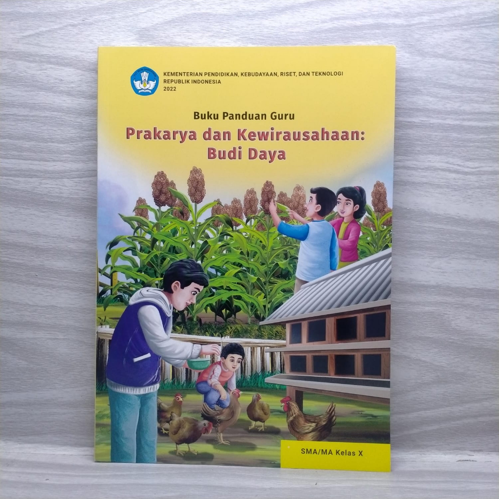 Jual Buku Guru Prakarya Dan Kewirausahaan Budi Daya Smama Kelas 10 Kurikulum Merdeka 