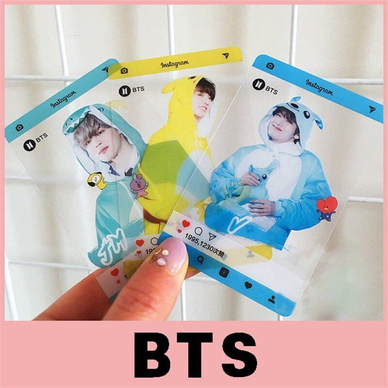 Jual Photocard Custom Bahan Transparant Tinta Cmyk | Shopee Indonesia