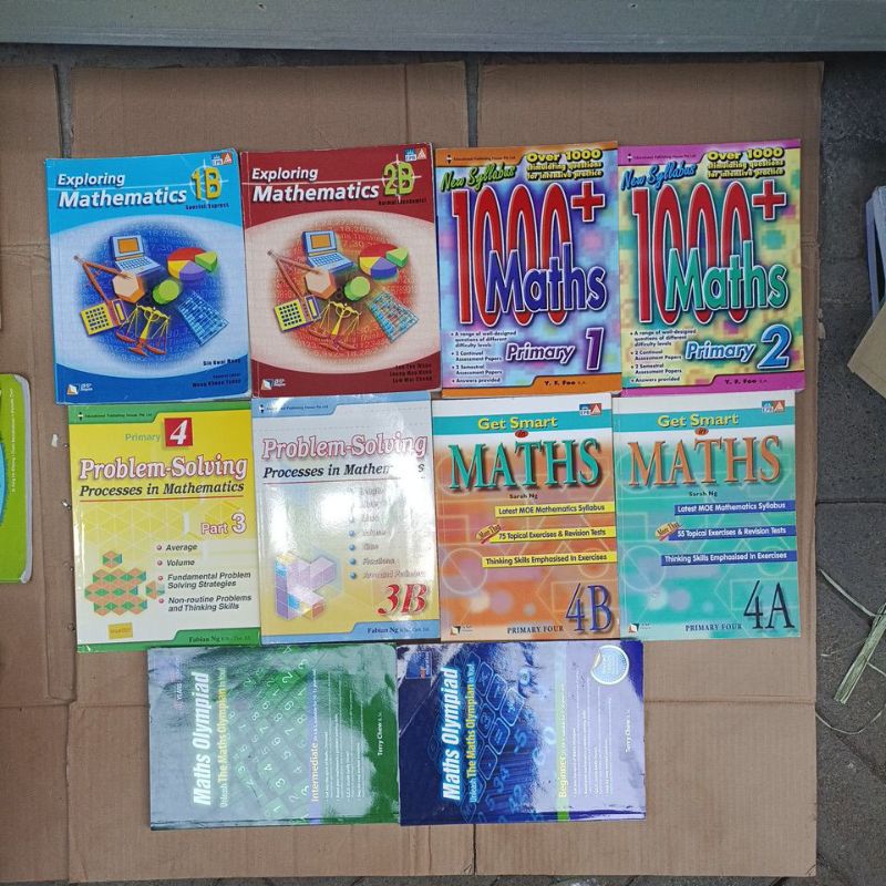 Jual ORIGINAL BEKAS EXPLORING MATHEMATICS 1B 2B NEW SYLLABUS MATH 1000