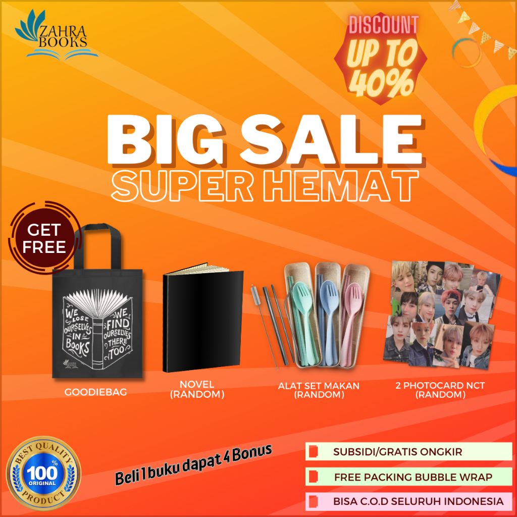 Jual PROGRAM BIG SALLE NOVEL BEST SELLER (RENELUV) Kertas Gabut/My Step ...