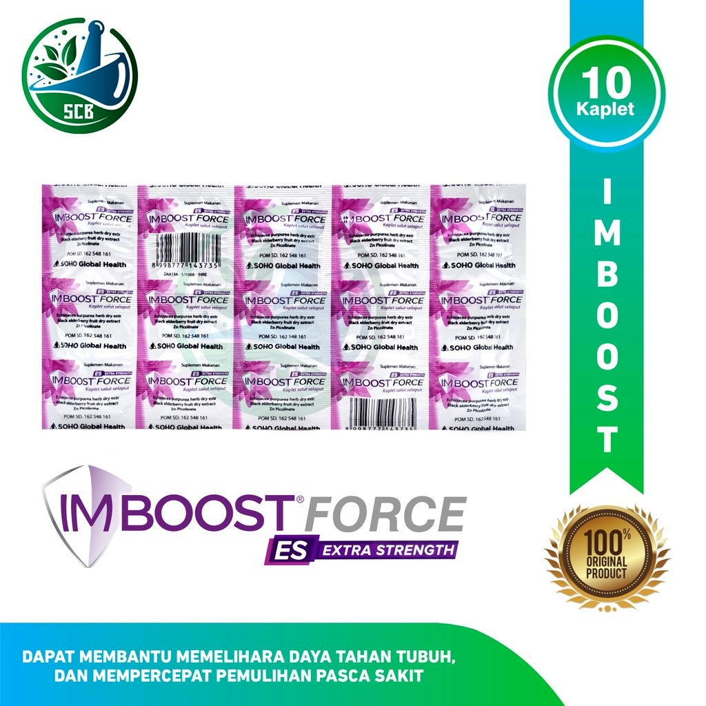 Jual Imboost Force Tablet / Cough / Ultimate / Extra Strength (Per ...