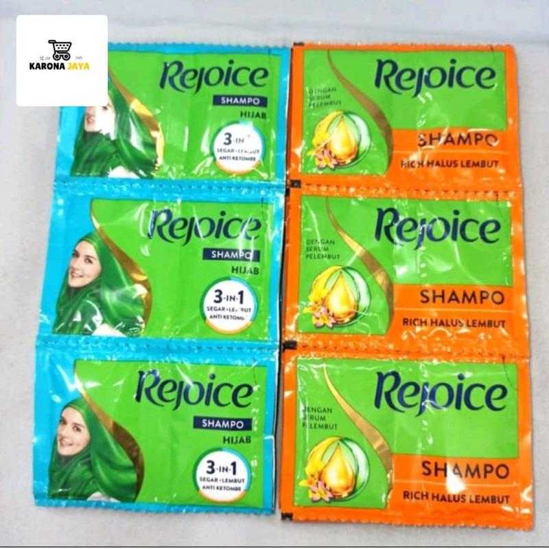 Jual Shampoo Rejoice Sachet 1 Renceng | Shopee Indonesia