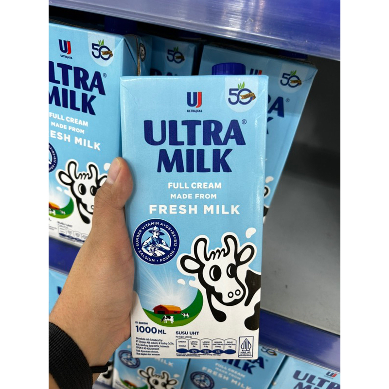 Jual SUSU ULTRA FRESH MILK 1L | Shopee Indonesia