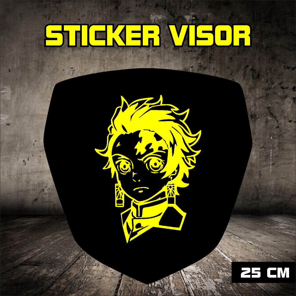 Jual STICKER CUTTING VISOR MOTOR DEMON SLAYER | Shopee Indonesia