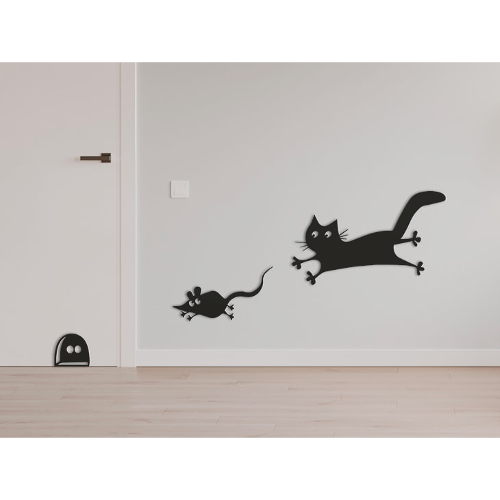 Jual Wall Decor Kucing Dan Tikus Plywood | Shopee Indonesia